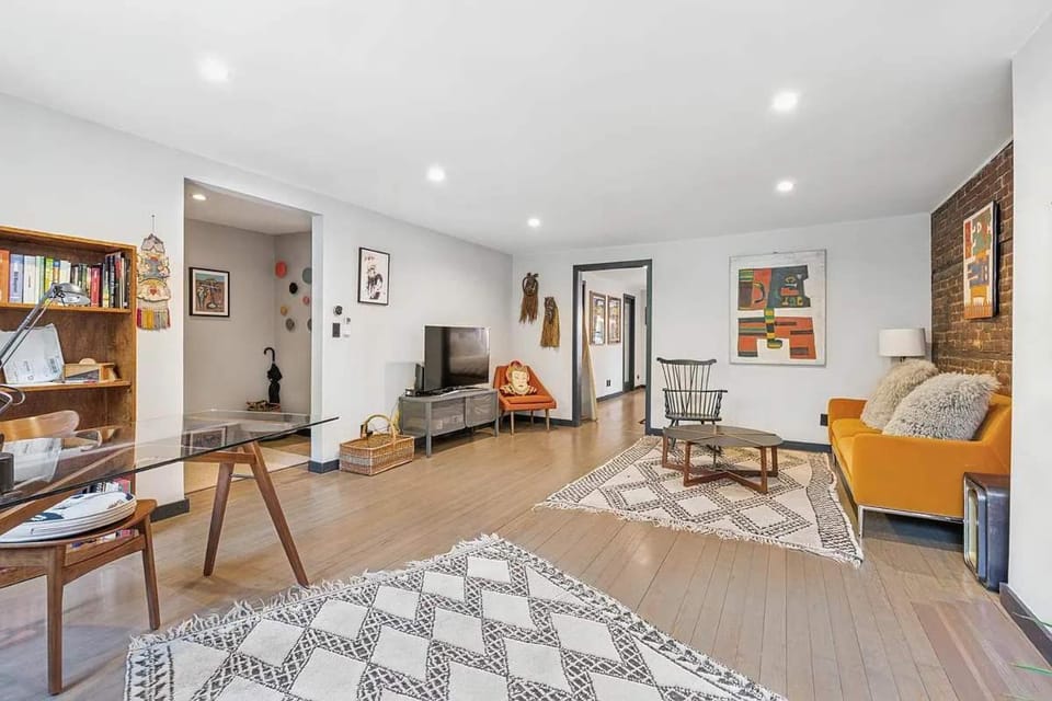 Lenox Garden Fully-Furnished 1BR in Harlem with Outdoor Space Apartment in Harlem