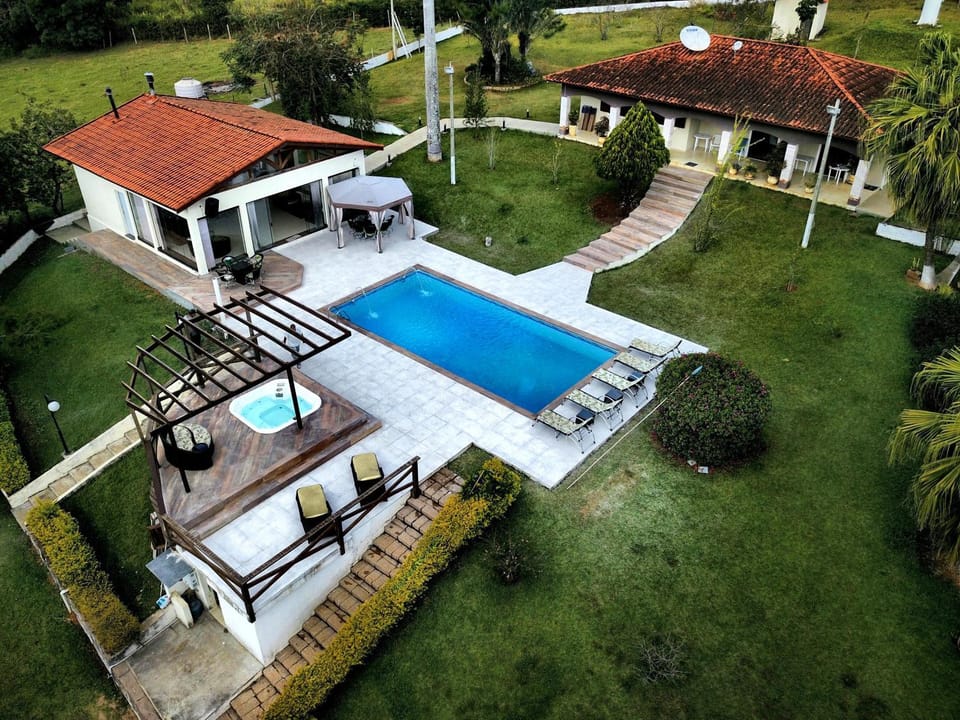 Bird's eye view, Swimming pool