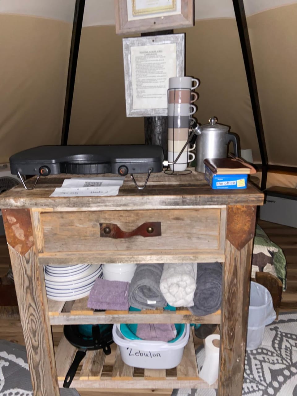 Manasseh Luxury tent in Utah