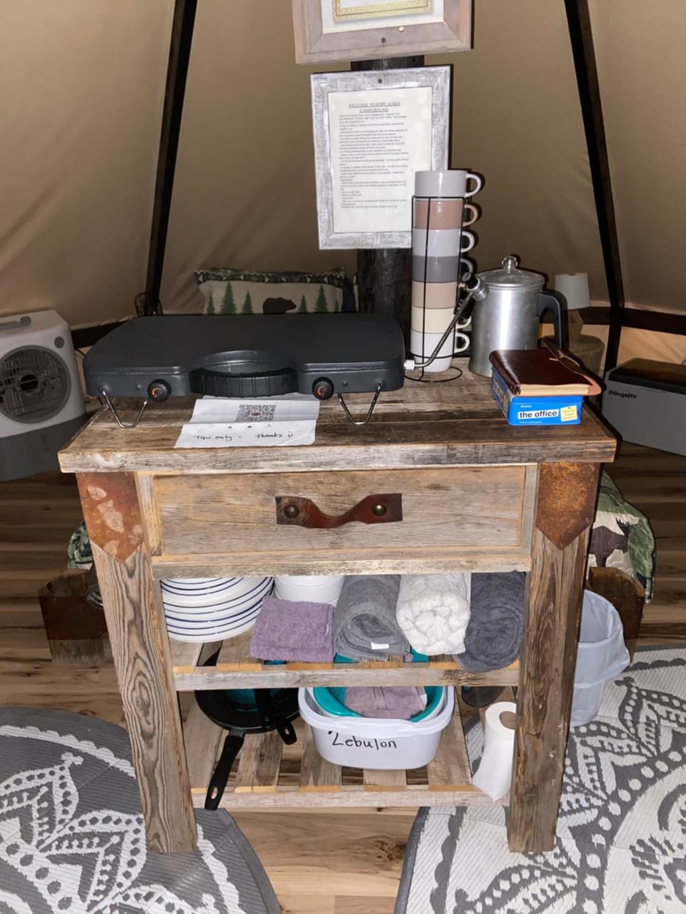 Manasseh Luxury tent in Utah