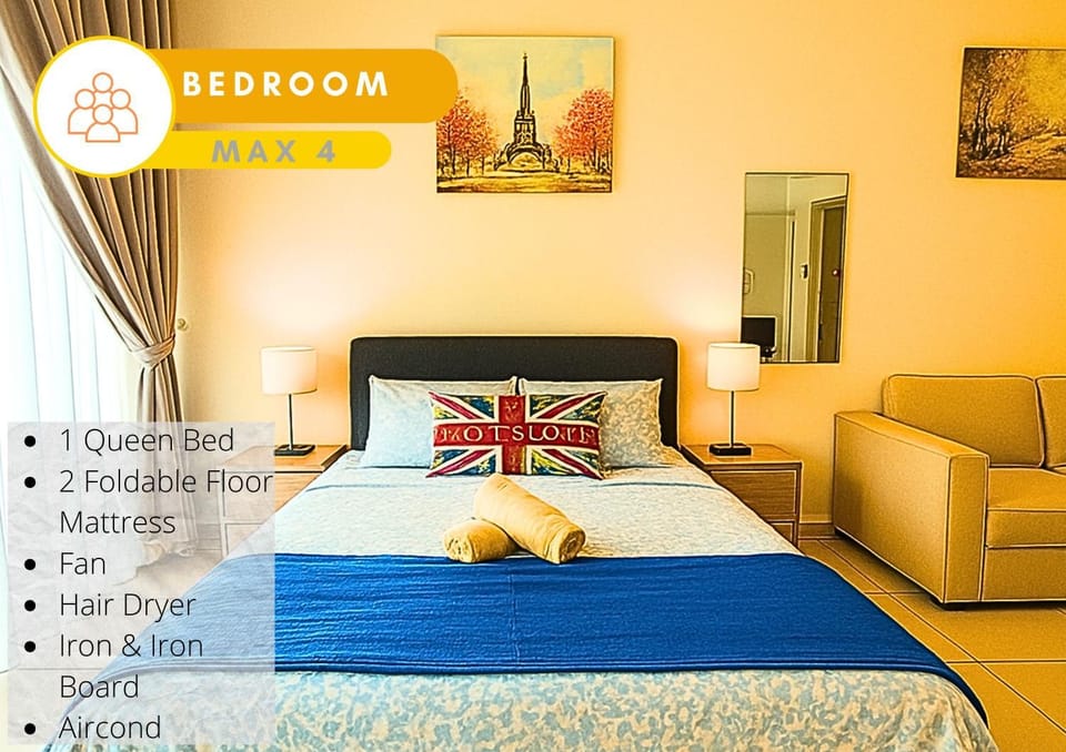 Bedroom, towels