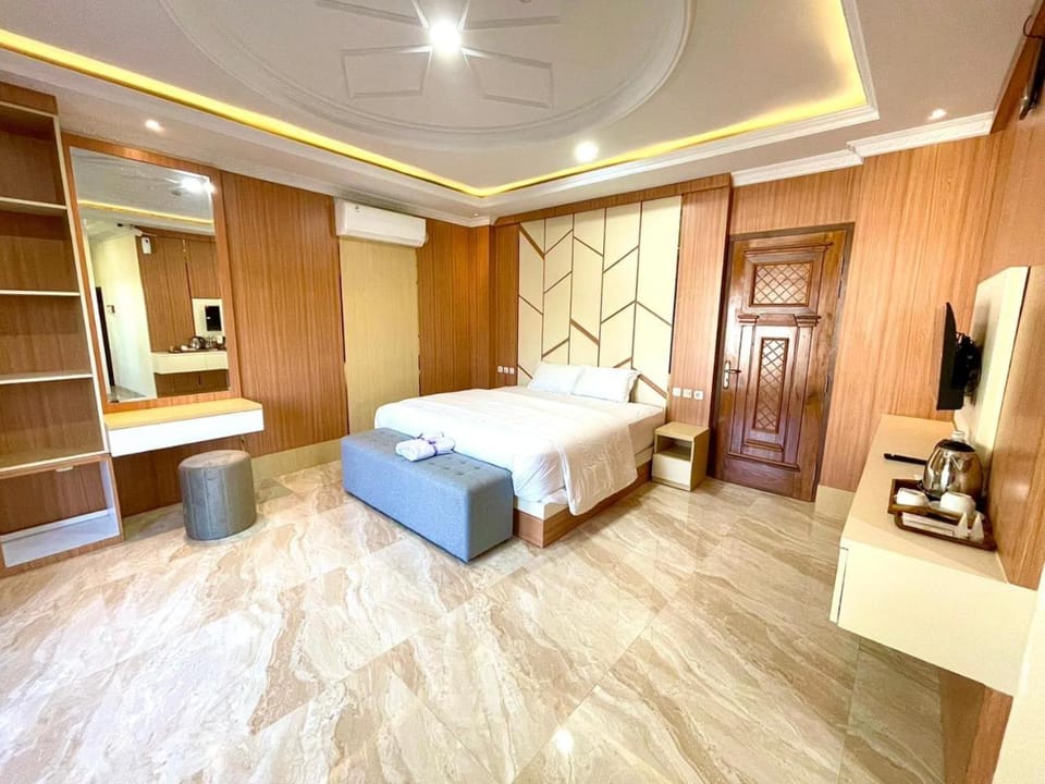 Bedroom, air conditioner