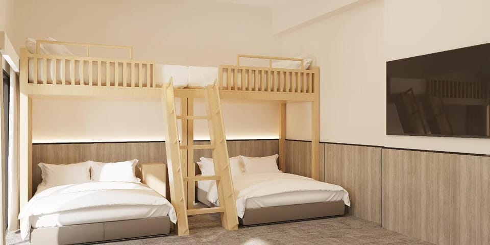 Bed, TV and multimedia