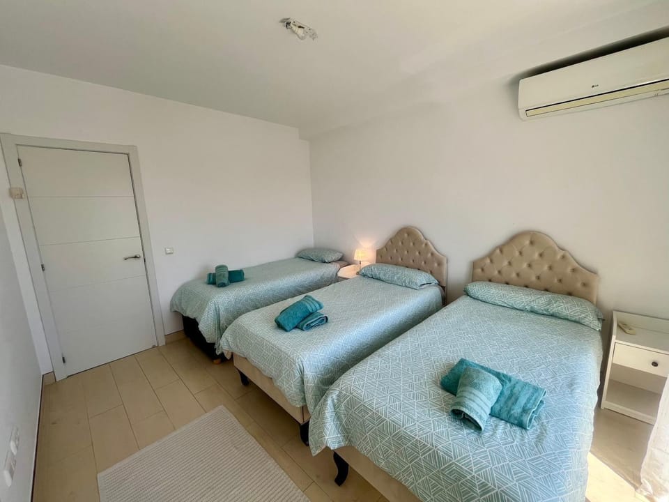 Property building, Living room, Bedroom