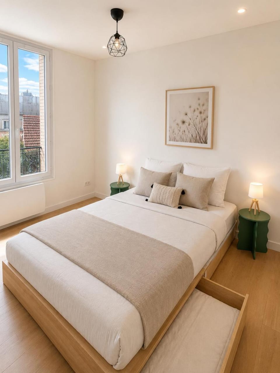Bed, Photo of the whole room, Bedroom