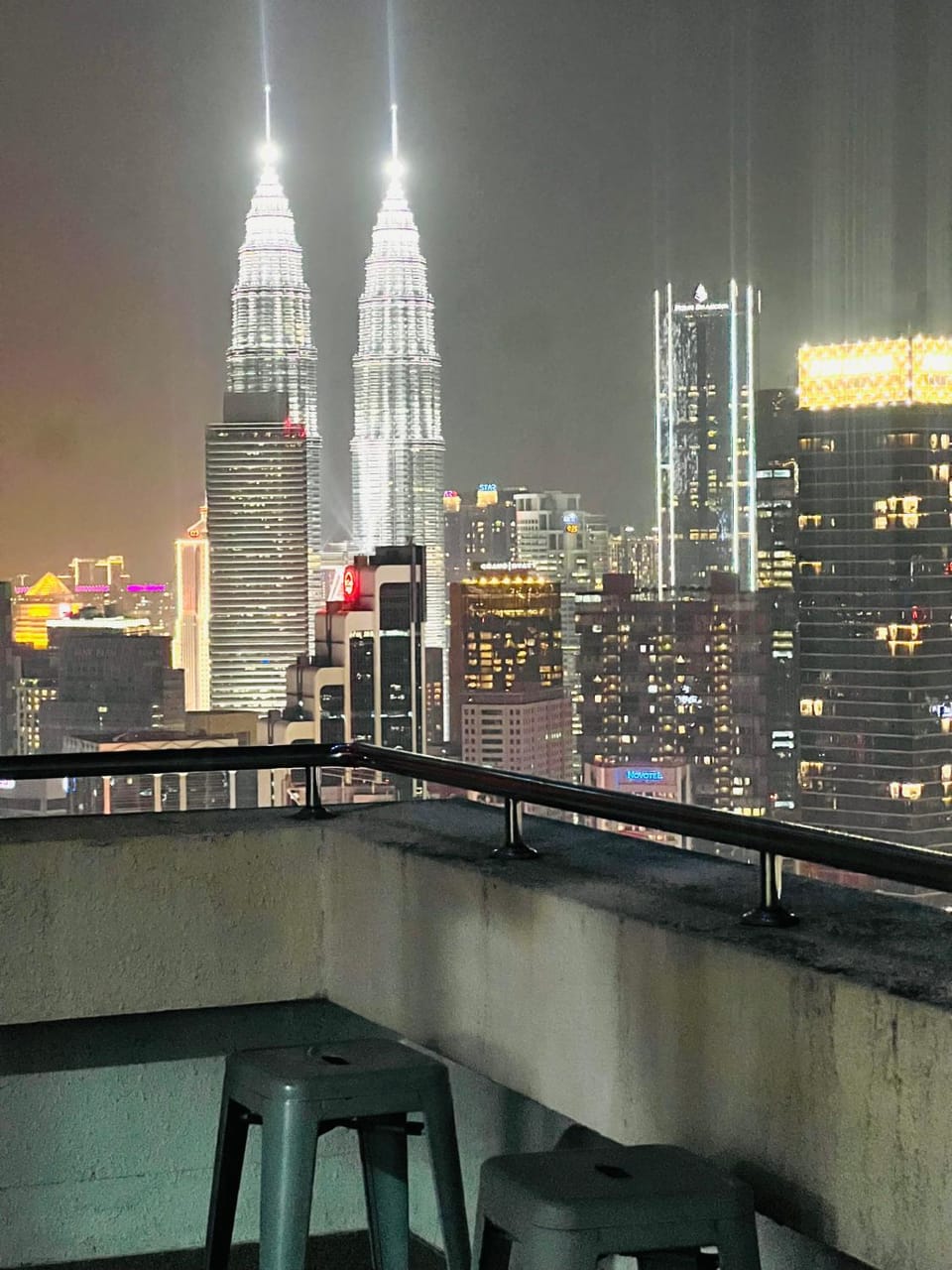 Night, Balcony/Terrace, City view