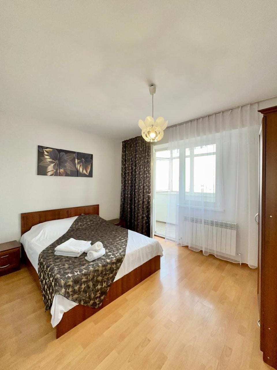 двухкомнатная квартира Apartment in Almaty