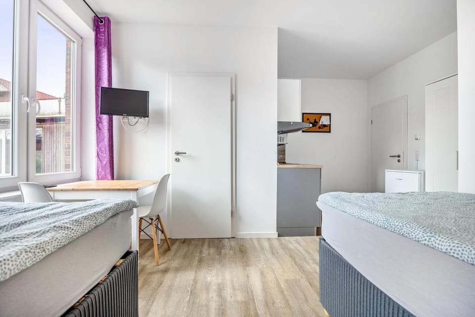 Property building, Living room, Bedroom