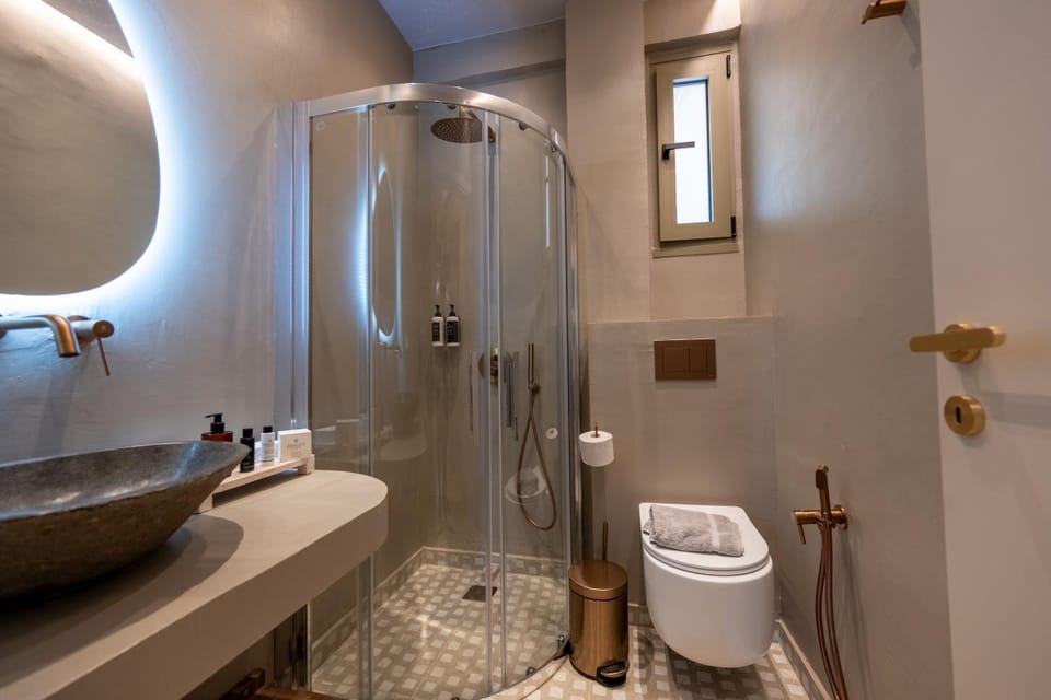 Shower, Toilet, Bathroom, towels
