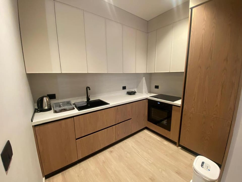 Kitchen or kitchenette, kitchen
