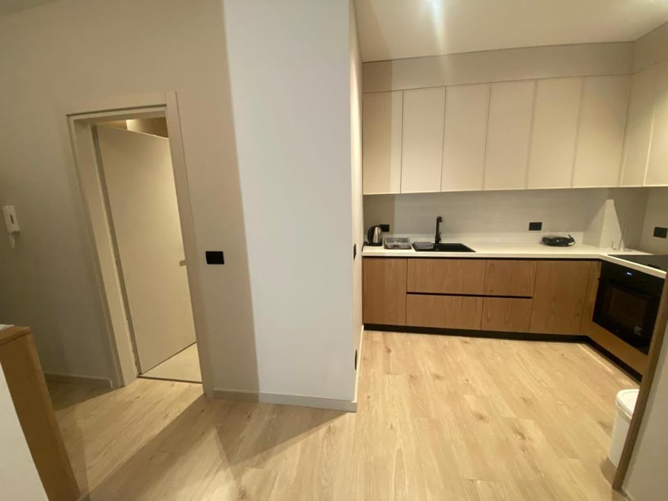 Kitchen or kitchenette, kitchen