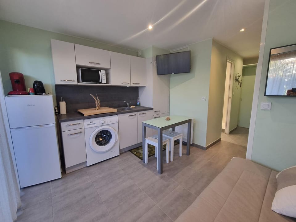 LittleWave- Studio -Terrasse Apartment in Saint-Cyprien