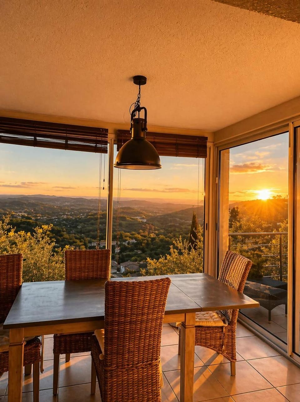 Patio, Sunset