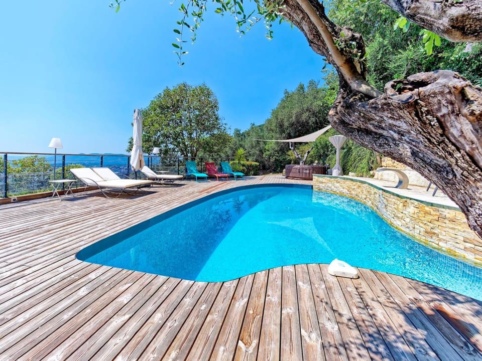 Natural landscape, Pool view, Swimming pool, sunbed