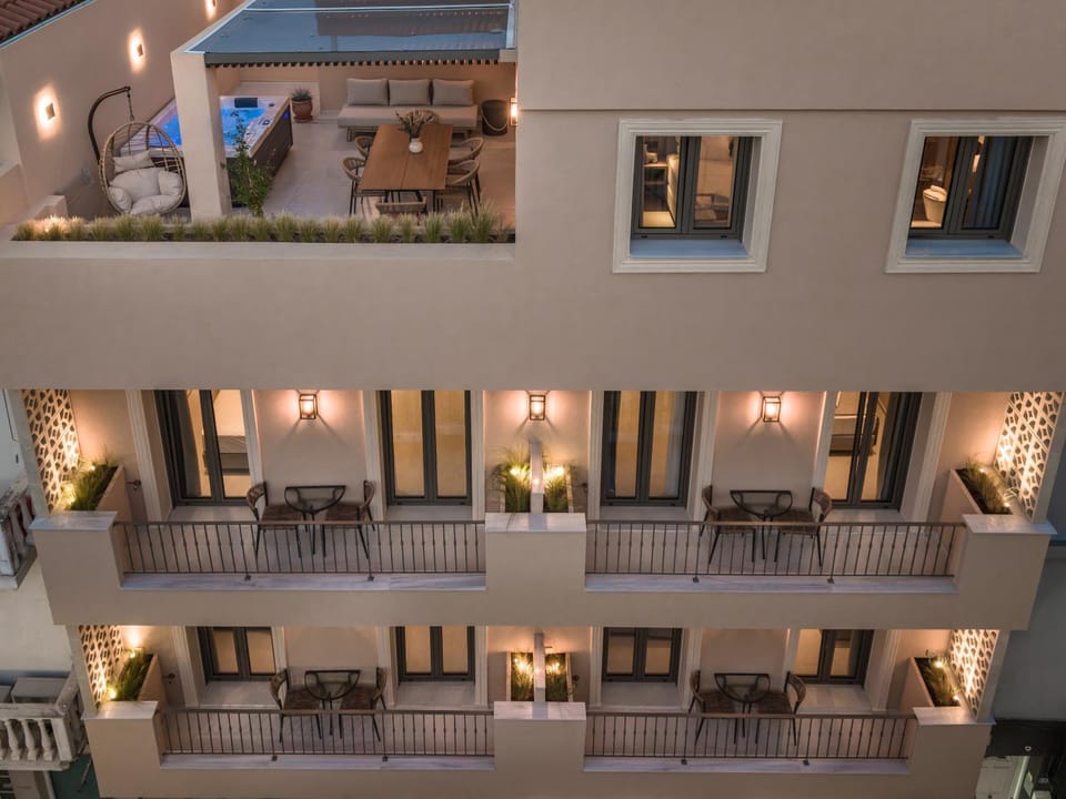 Property building, Patio, View (from property/room), Balcony/Terrace