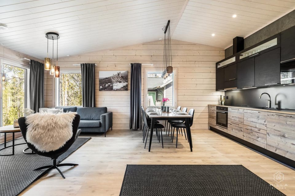 Arctic Aurora Louhi B by Hilla Villas Villa in Norrbotten County, Sweden