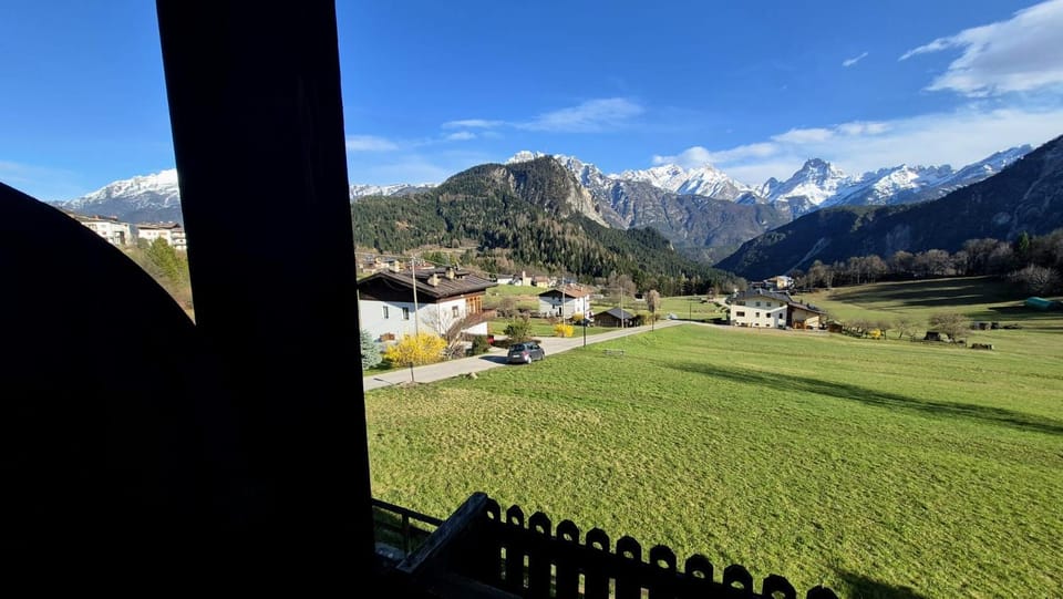 Spring, Day, Natural landscape, Mountain view