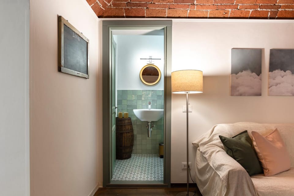 Toilet, Bathroom, Living room, Seating area