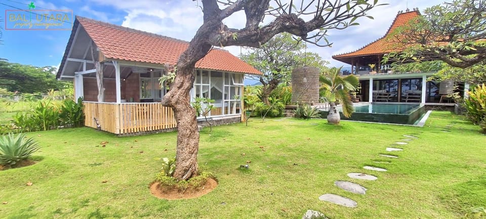 Property building, Garden view