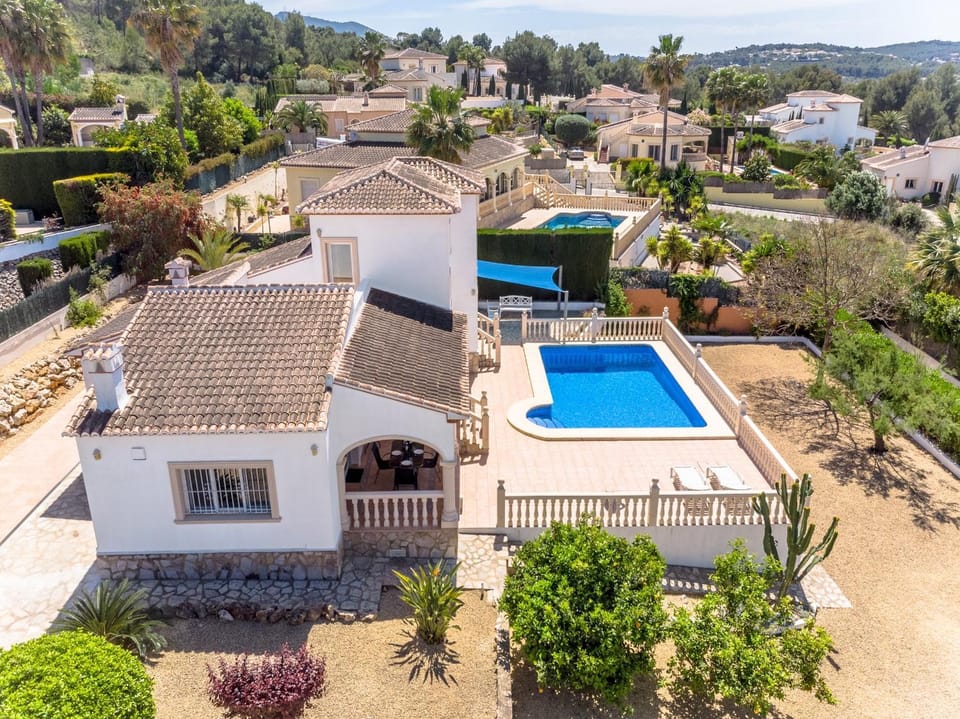 Property building, Living room, Swimming pool