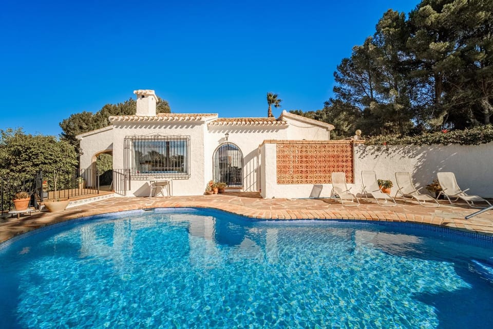 Property building, Living room, Swimming pool