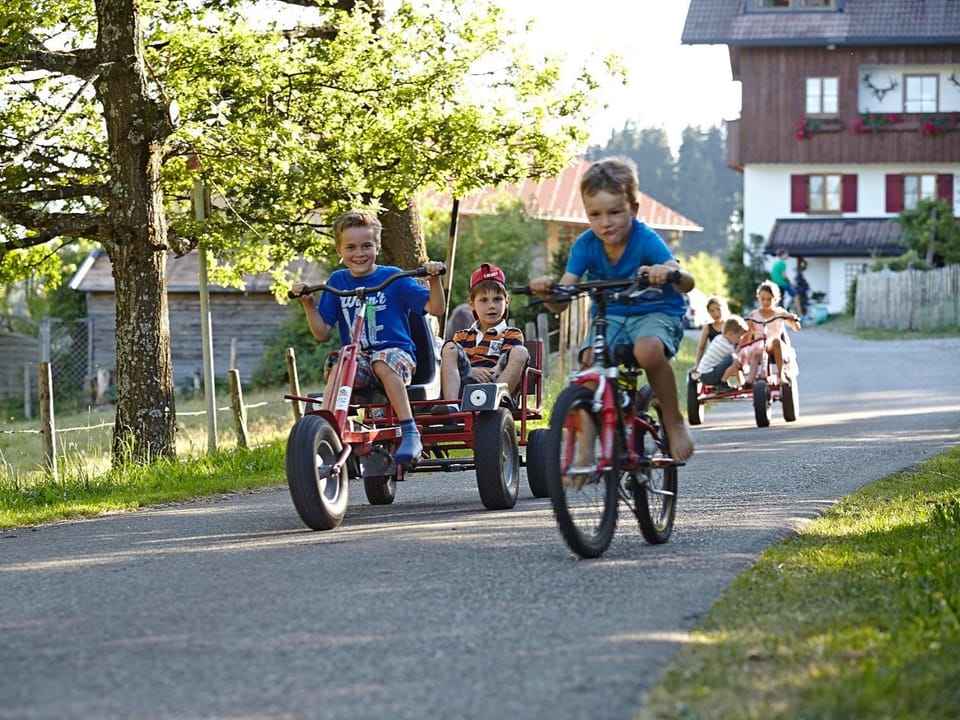 People, children, group of guests