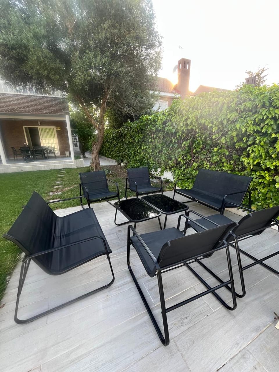 Garden, Garden view, sunbed