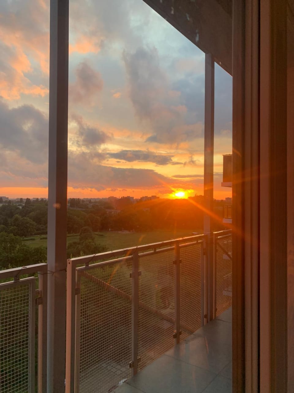View (from property/room), Balcony/Terrace, Sunset