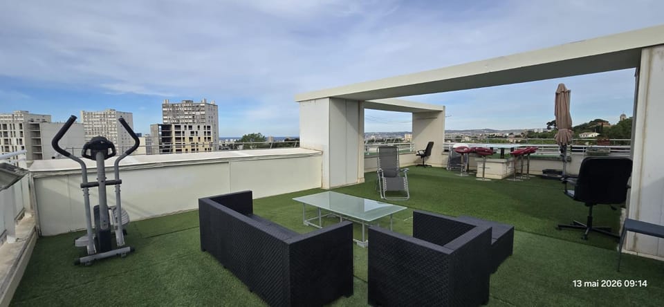 Patio, Balcony/Terrace, Seating area, Sea view