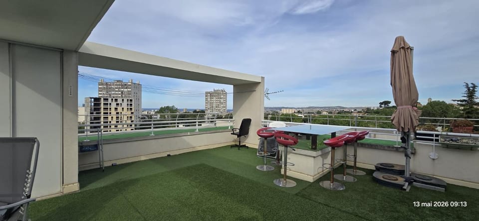 Patio, Balcony/Terrace, Dining area, Sea view, Sea view, internet