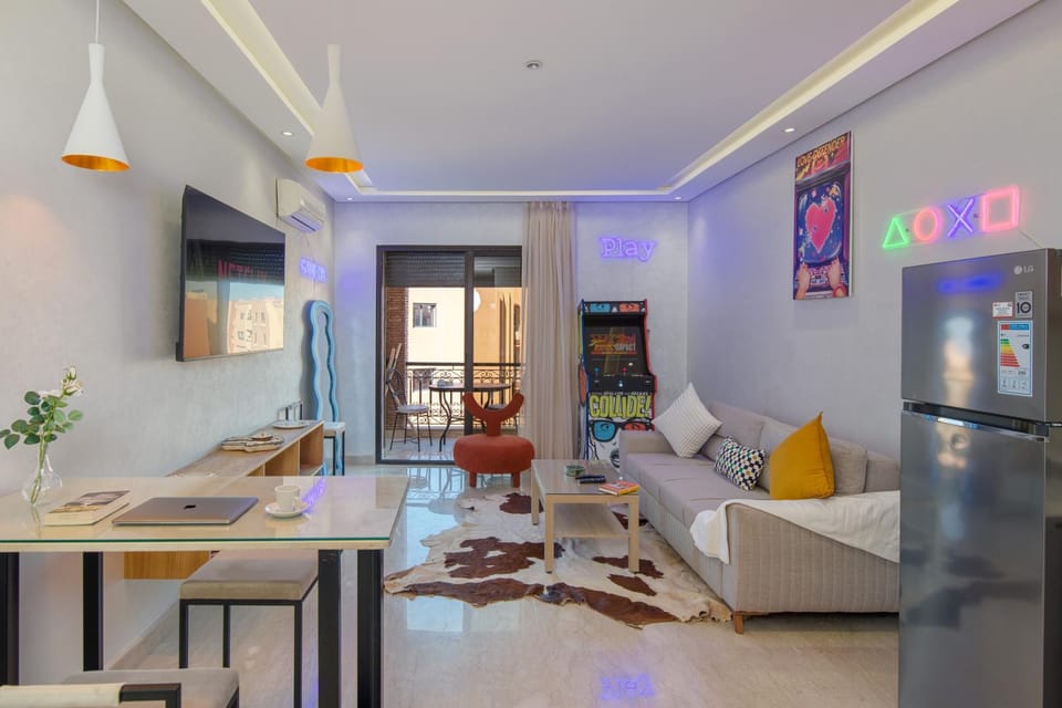 Appart à Guéliz avec terrasse cozy Apartment in Marrakesh