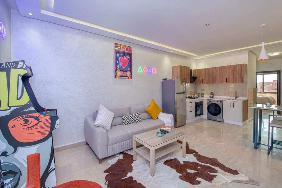Appart à Guéliz avec terrasse cozy Apartment in Marrakesh