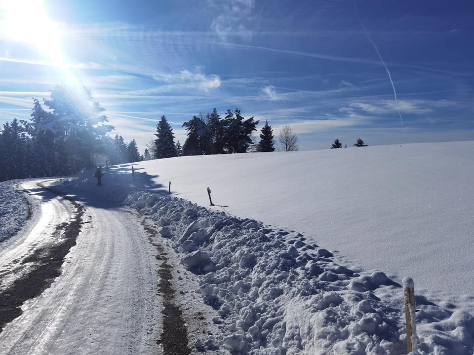 Day, Natural landscape, Winter