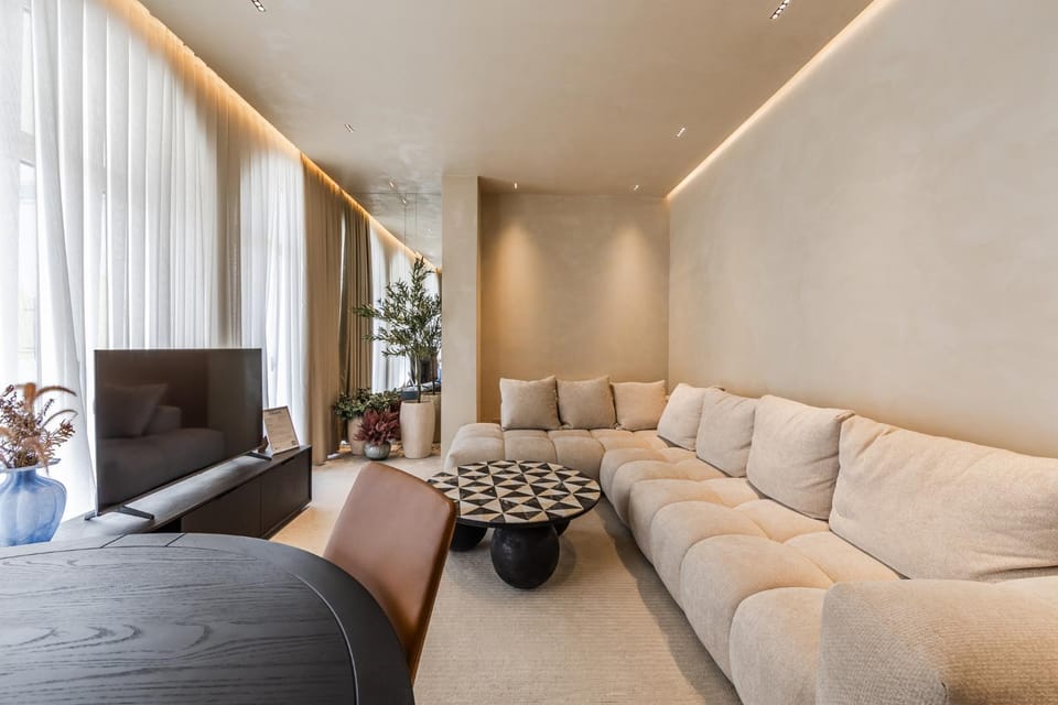 Coastal Luxury Apartment Ionian Views & Parking by PikHost Apartment in Vlorë County, Albania