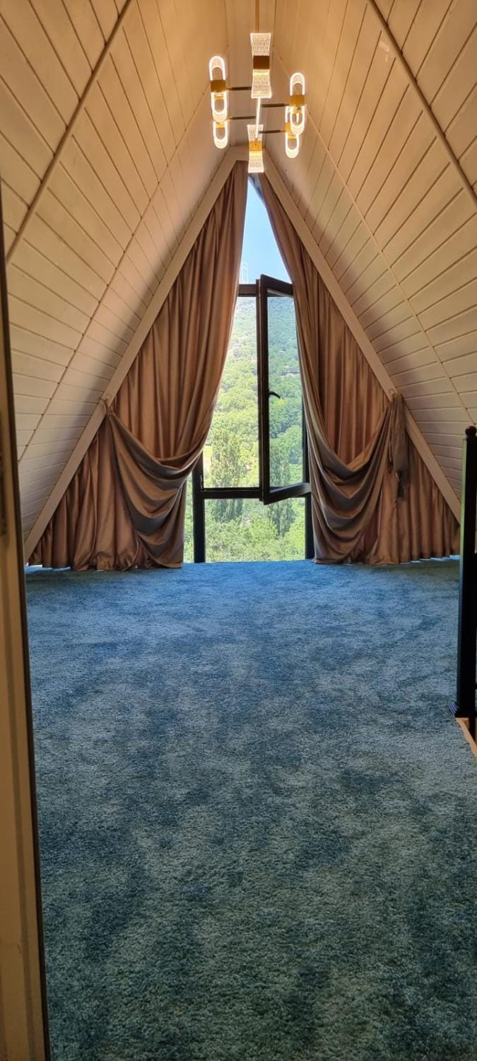 A-frame Villa House in Azerbaijan