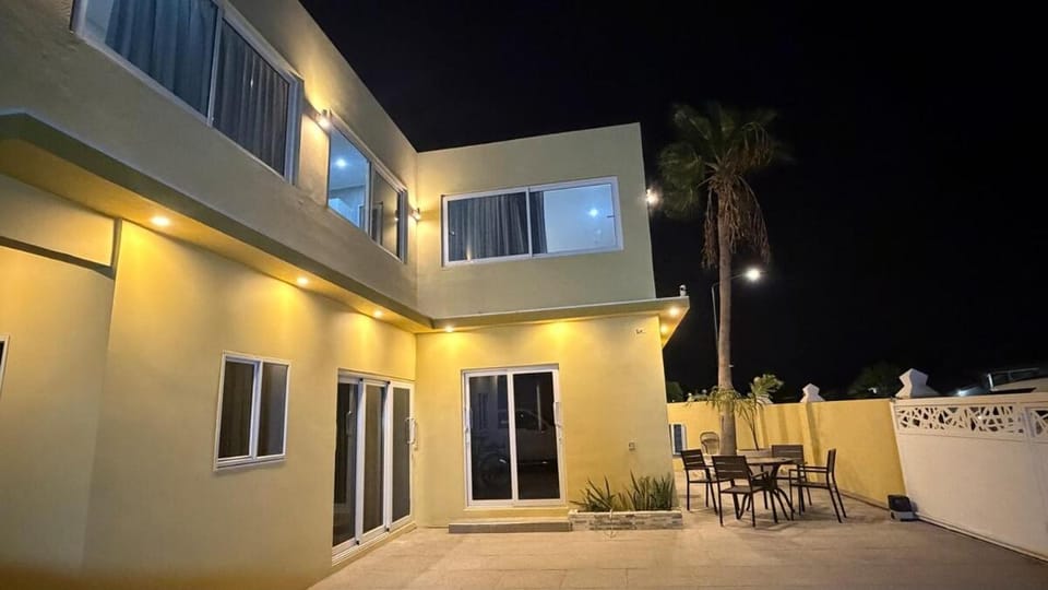 Property building, Patio, Night, View (from property/room), Balcony/Terrace