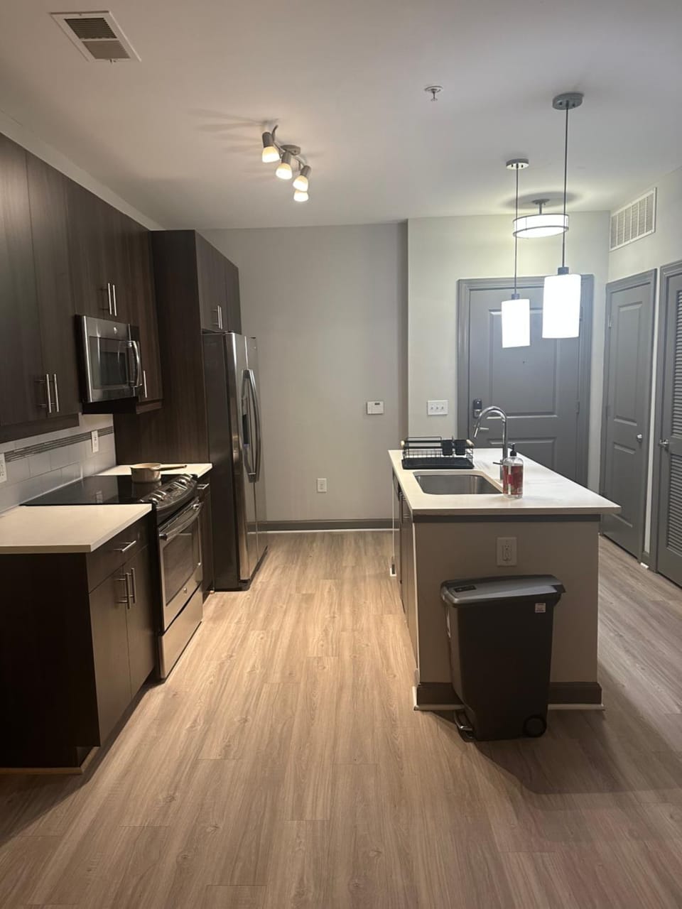 Property building, kitchen