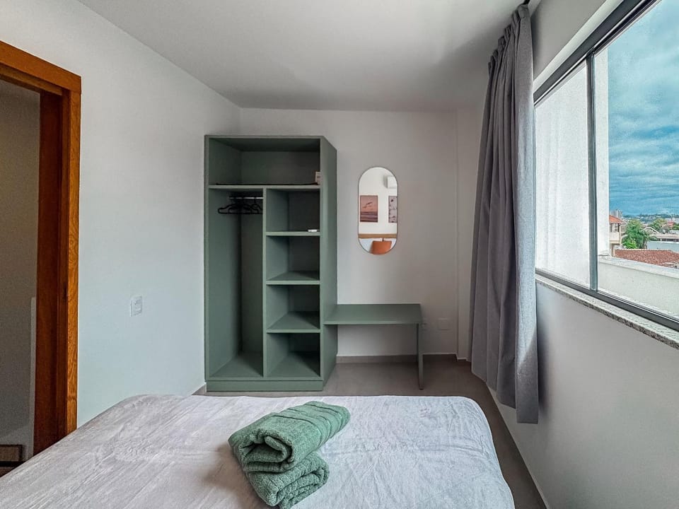 Loft no Centro c/ mezanino e vaga p/ 4 pessoas Apartment in Brusque