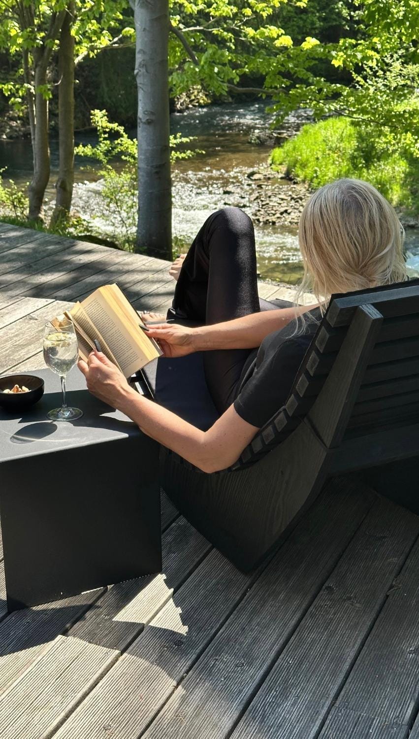Property building, Seating area, River view
