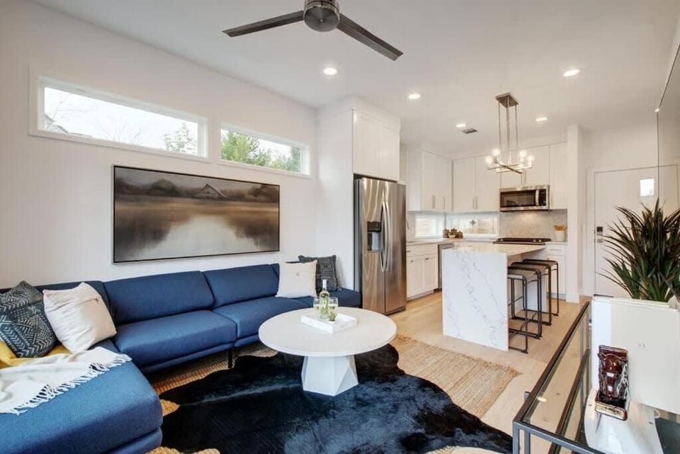 Modern New Construction with Hot Tub House in Austin