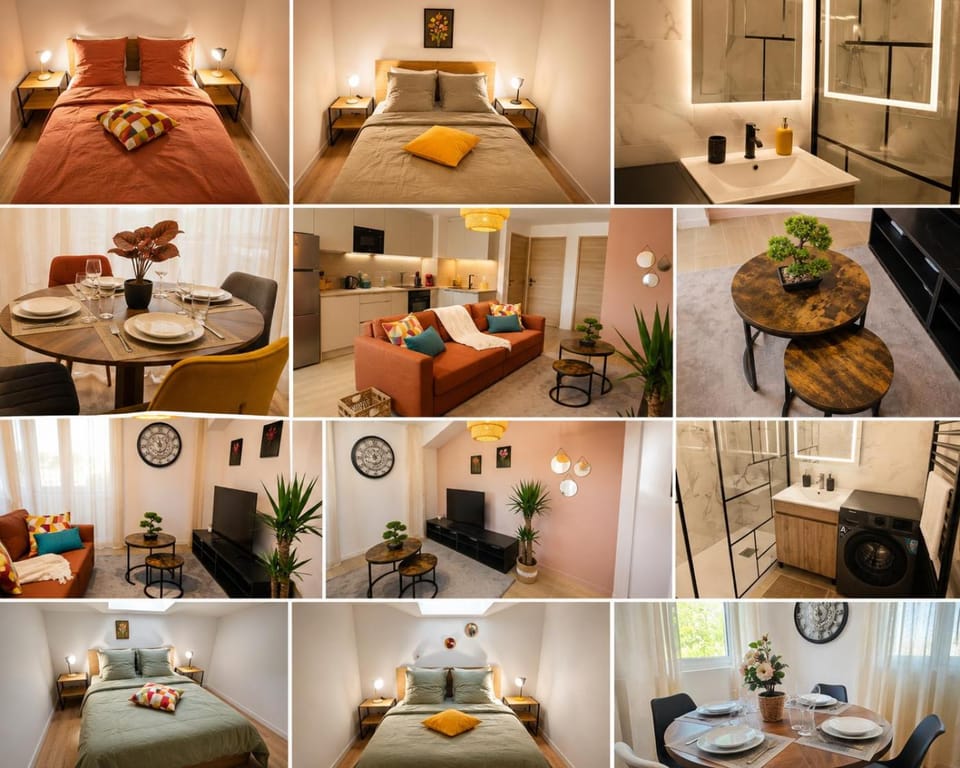 Bed, Living room, Photo of the whole room, Seating area, Bedroom