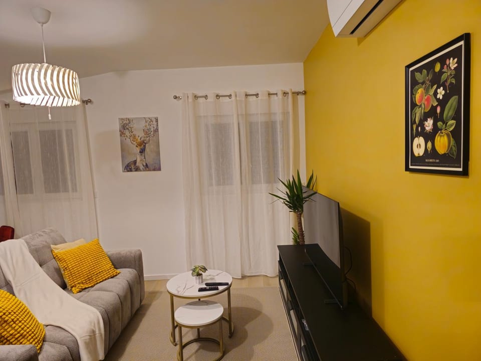 TV and multimedia, Living room, Seating area, air conditioner
