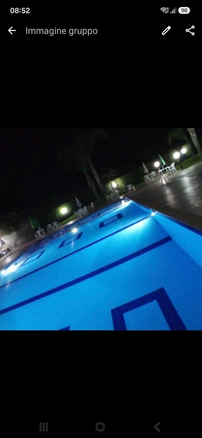 Night, Swimming pool