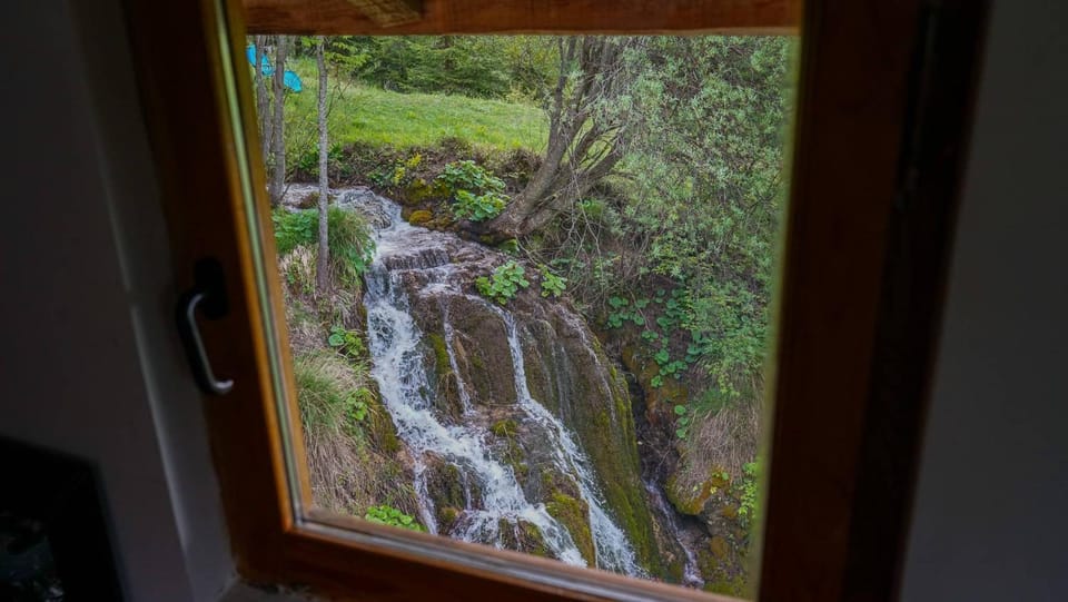 Sopotnica house on waterfals Nature lodge in Zlatibor District, Serbia