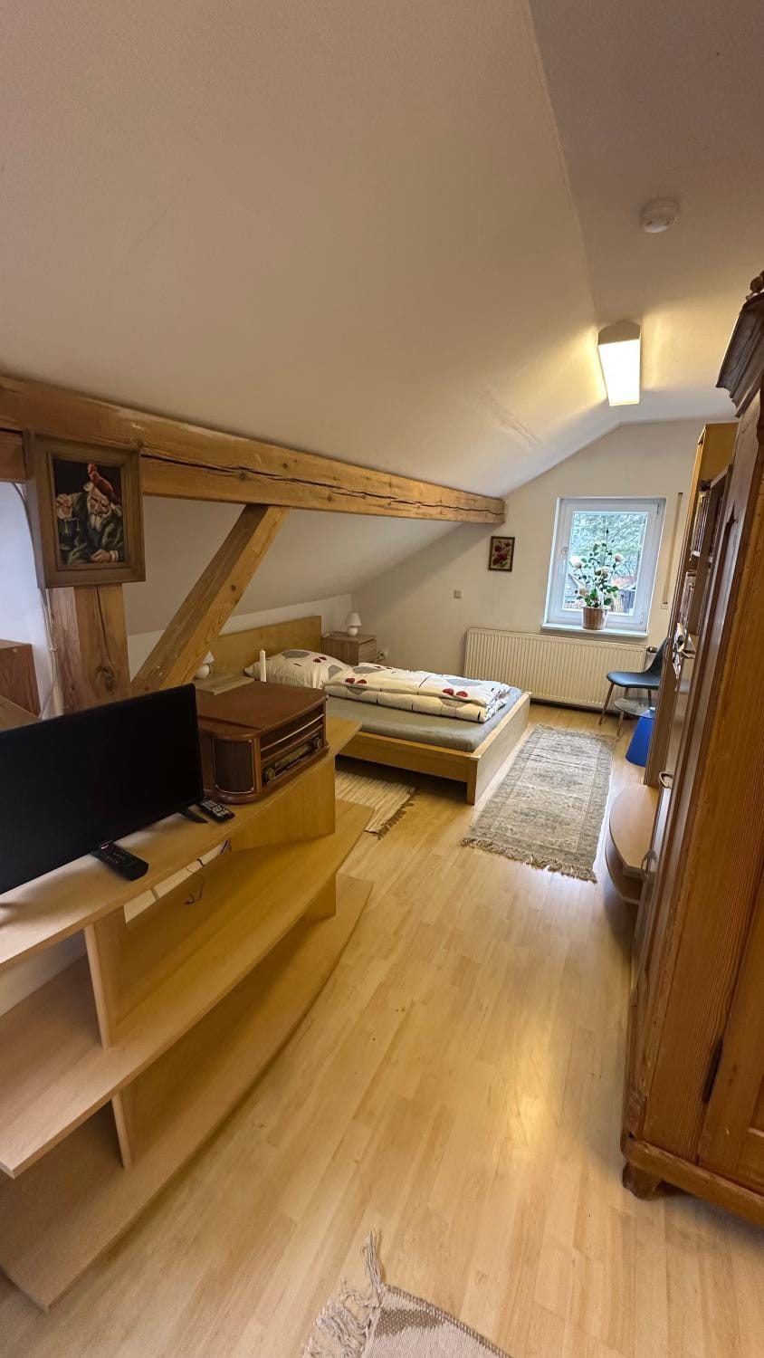 Idylle unter dem Dach Nähe BAB 6 Apartment in Bavaria