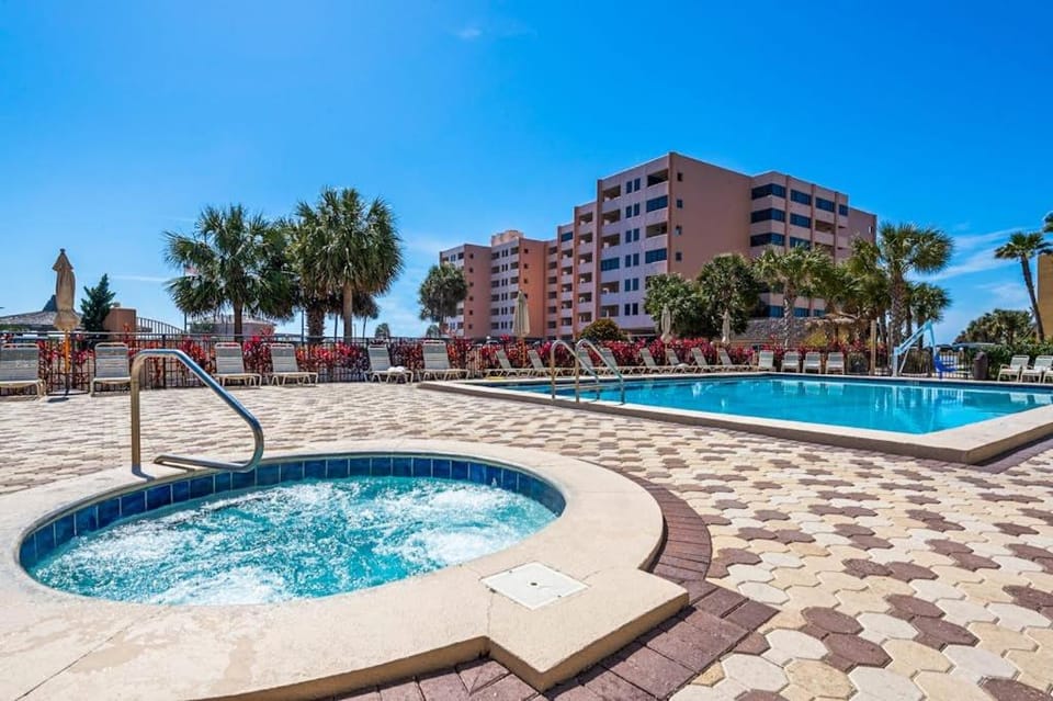 Condo in oceanfront complex with pools private beach access and balcony House in Destin