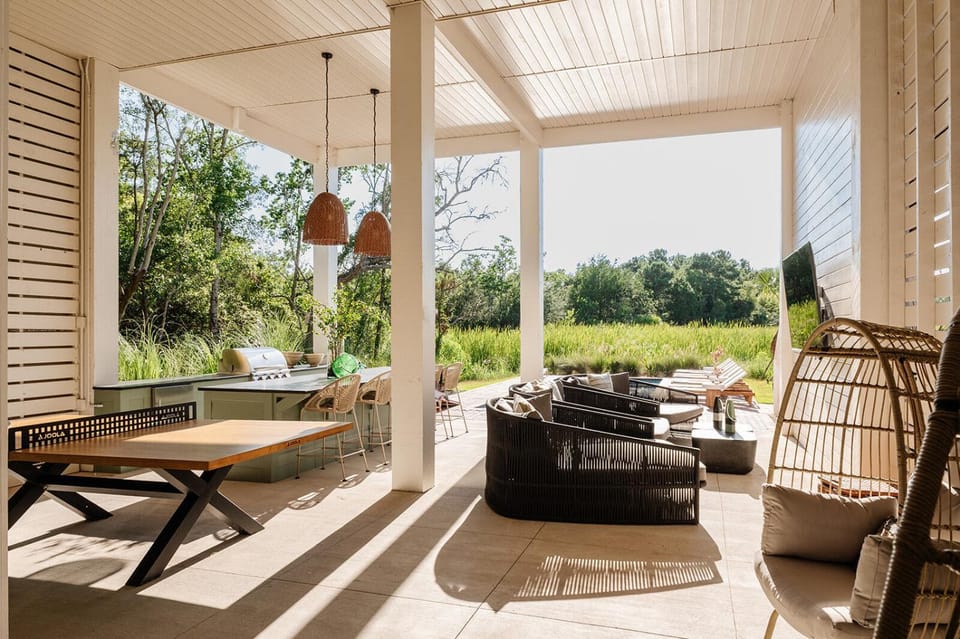 Luxurious Coastal Home with Heated Pool House in Bay Saint Louis