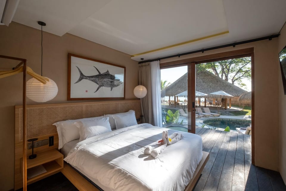 Bed, View (from property/room), Photo of the whole room, Bedroom, towels