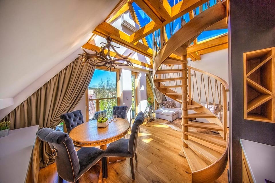 Kitchen or kitchenette, Living room, Bedroom