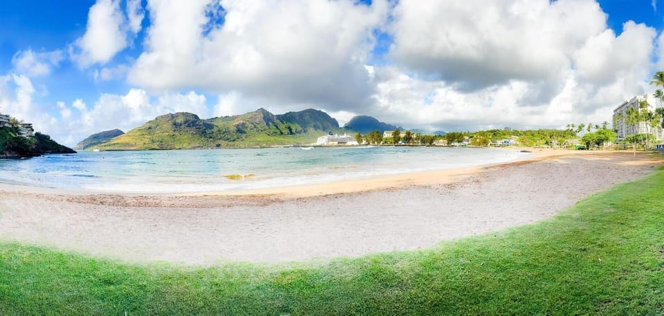 Nearby landmark, Beach, Mountain view